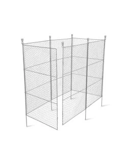 Tall Chicken Wire Critter Fence With Gate -Outdoor Garden Care Shop 8613260 6052