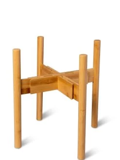 Adjustable Bamboo Plant Stand, Set Of 2 11 Adjustable Bamboo Plant Stand, Set Of 2 -Outdoor Garden Care Shop 8613292 7071