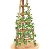 Cedar Obelisk, 8' -Outdoor Garden Care Shop 8613322 art flat wooden obelisk