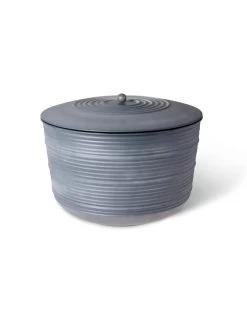 Ribbed Hose Pot With Lid -Outdoor Garden Care Shop 8613332 5801