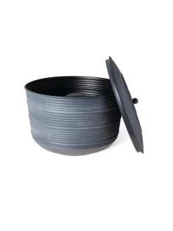 Ribbed Hose Pot With Lid -Outdoor Garden Care Shop 8613332 5803