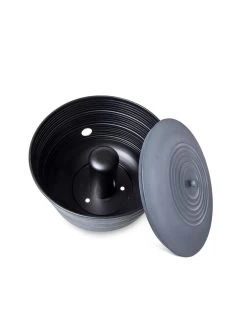 Ribbed Hose Pot With Lid -Outdoor Garden Care Shop 8613332 5808