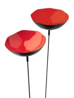 Red Poppy Sways, Set Of 5 -Outdoor Garden Care Shop 8613343 519