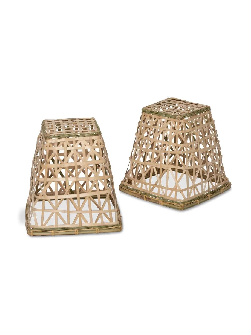 Bamboo Cloche, Set Of 2 12 Bamboo Cloche, Set Of 2 - Image 10
