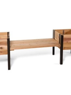 Cedar Bench Kit, Natural, 48" 10 Cedar Bench Kit, Natural, 48" -Outdoor Garden Care Shop 8613463 0004