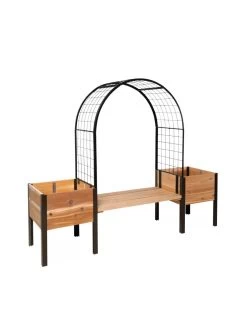 Cedar Bench Kit, Natural, 48" 11 Cedar Bench Kit, Natural, 48" -Outdoor Garden Care Shop 8613463 0005