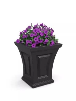 Cambridge Tall Planter, 18" Height -Outdoor Garden Care Shop 8613523 01V