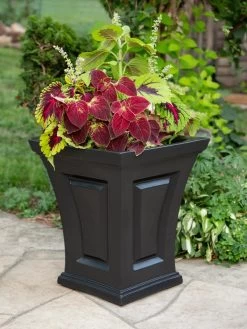 Cambridge Tall Planter, 18" Height -Outdoor Garden Care Shop 8613523 03V