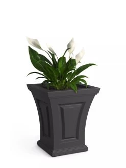 Cambridge Tall Planter, 18" Height -Outdoor Garden Care Shop 8613523 07V
