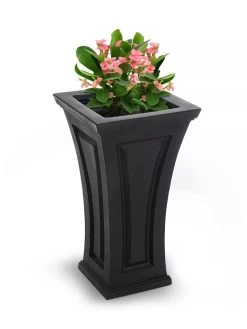 Cambridge Tall Planter, 28" Height -Outdoor Garden Care Shop 8613524 01V