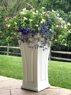 Cambridge Tall Planter, 28" Height -Outdoor Garden Care Shop 8613524 13V