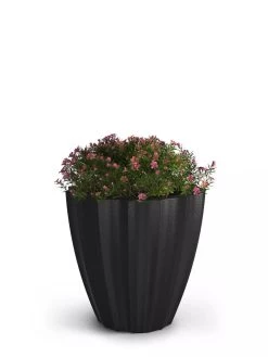 Sedona Round Planter, 18" Diameter -Outdoor Garden Care Shop 8613526 02V