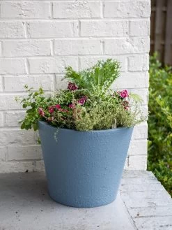 Self-Watering FiberStone Planters -Outdoor Garden Care Shop 8613675 8661 self watering fiber clay pot 17 inches