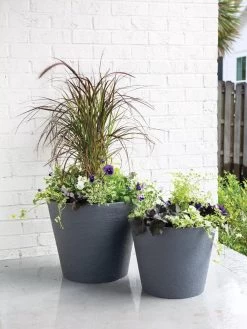 Self-Watering FiberStone Planters -Outdoor Garden Care Shop 8613677 8639