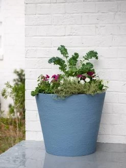 Self-Watering FiberStone Planters -Outdoor Garden Care Shop 8613678 8649 self watering fiber clay pot 20 inches