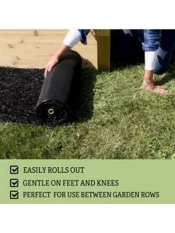 Recycled Rubber Walkway, 2' X 8' -Outdoor Garden Care Shop Rubber walkway 2