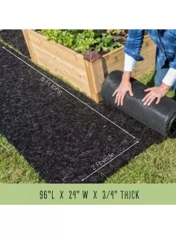 Recycled Rubber Walkway, 2' X 8' -Outdoor Garden Care Shop Rubber walkway 3