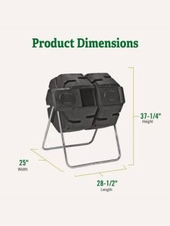Dual Batch Composter Success Kit 11 Dual Batch Composter Success Kit -Outdoor Garden Care Shop webimage Dual Compost Bin 2